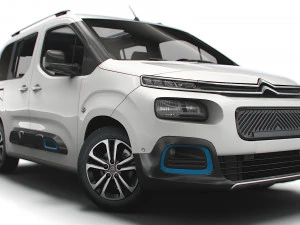 Citroen E Berlingo Multispazio XTR 2022 Modello 3D