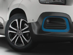 Citroen E Berlingo Multispace XTR 2022 3D Model