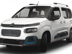 Citroen E Berlingo Multispace XTR 2022 3D Модель