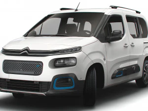 Citroen E Berlingo Multispace XTR 2022 3D Model