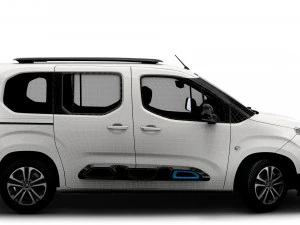 Citroen E Berlingo Multispace XTR 2022 3D Model