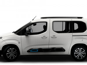 Citroen E Berlingo Multispace XTR 2022 3D Модель