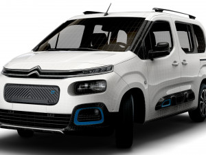 Citroen E Berlingo Multispace XTR 2022 3D Модель
