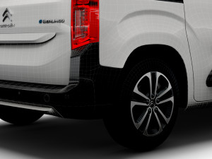 Citroen E Berlingo Multispace XTR 2022 3D Модель