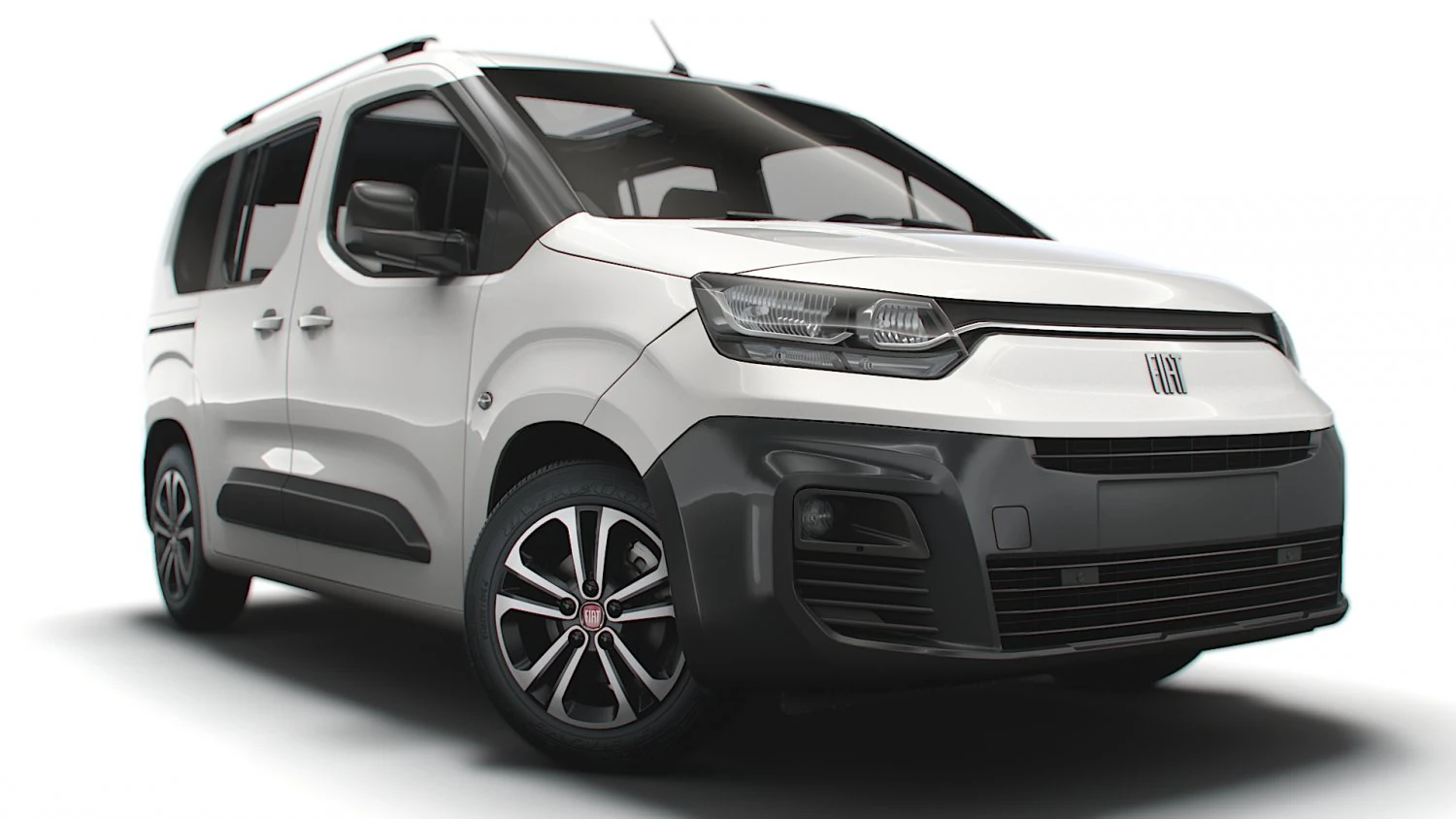 Fiat Doblo 361 2023 3D Model .c4d .max .obj .3ds .fbx .stl .blend 