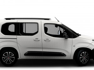 Fiat Doblo 361 2023 3D Model