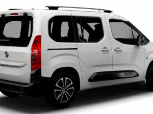 Fiat Doblo 361 2023 3D Model
