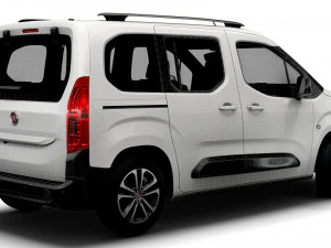 Fiat Doblo 361 2023 3D Model