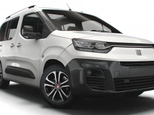 Fiat E-Doblo 361 2023 3D Model