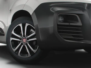 Fiat E-Doblo 361 2023 3D Model