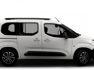 Fiat E-Doblo 361 2023 Modelo 3D