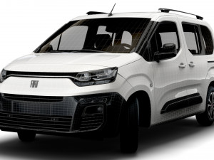 Fiat E-Doblo 361 2023 Modelo 3D
