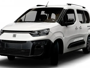 Fiat E-Doblo 361 2023 3D Model