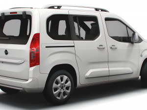 Opel E Combo Life 2022 Model 3D