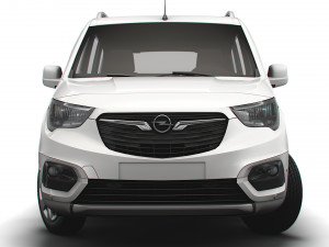 Opel E Combo Life 2022 Model 3D