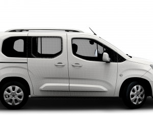 Opel E Combo Life 2022 Model 3D