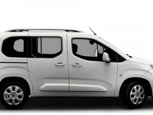 Opel E Combo Life 2022 3D Model