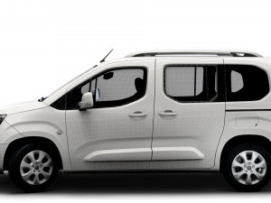 Opel E Combo Life 2022 Model 3D