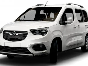 Opel E Combo Life 2022 3D Model