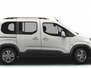 Peugeot E Rifter 2022 3D 模型