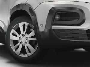 Peugeot E Rifter 2022 3D Model
