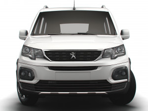 Peugeot E Rifter 2022 3D 模型