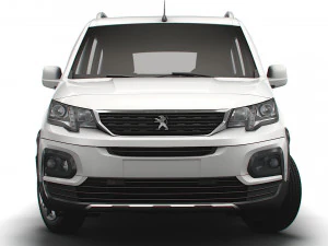 Peugeot E Rifter 2022 3D Model