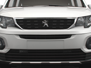 Peugeot E Rifter 2022 3D 模型