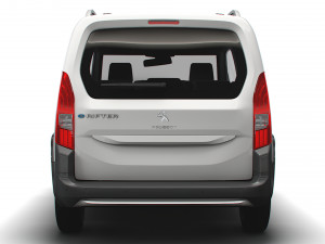 Peugeot E Rifter 2022 3D 模型