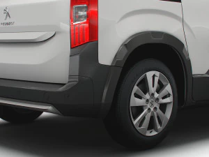 Peugeot E Rifter 2022 3D Model