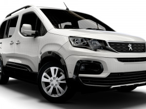 Peugeot E Rifter 2022 3D 模型