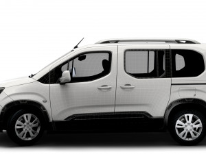 Peugeot E Rifter 2022 3D 模型