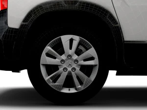 Peugeot E Rifter 2022 3D Model