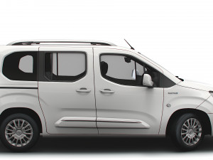 Toyota ProAce City Electric Verso 2022 Model 3D