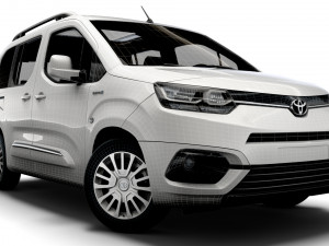 Toyota ProAce City Electric Verso 2022 Model 3D
