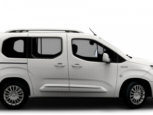 Toyota ProAce City Electric Verso 2022 Model 3D