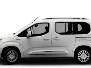 Toyota ProAce City Electric Verso 2022 Model 3D