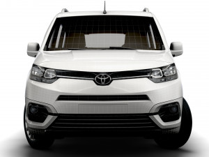 Toyota ProAce City Electric Verso 2022 Model 3D