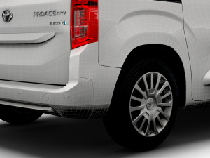 Toyota ProAce City Electric Verso 2022 Model 3D