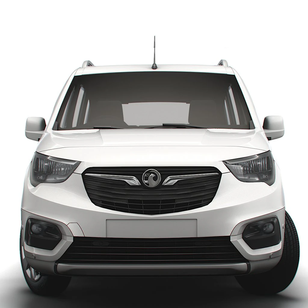 Vauxhall E Combo Life 2022 3D Model .c4d .max .obj .3ds .fbx .stl .blend 