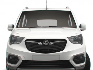 Vauxhall E Combo Life 2022 3D Model