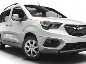 Vauxhall E Combo Life 2022 3D मॉडल