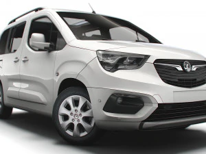 Vauxhall E Combo Life 2022 3D Model