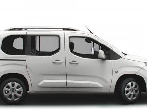 Vauxhall E Combo Life 2022 3D Model