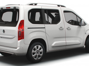 Vauxhall E Combo Life 2022 3D मॉडल