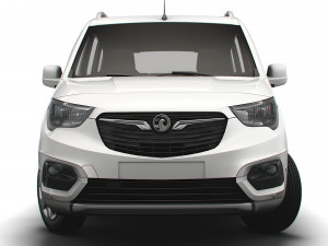 Vauxhall E Combo Life 2022 3D मॉडल