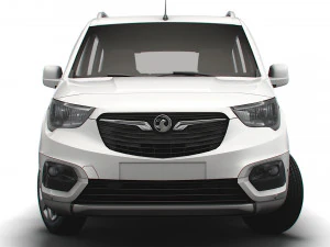 Vauxhall E Combo Life 2022 3D Model