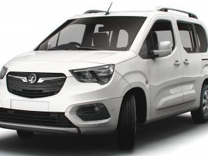 Vauxhall E Combo Life 2022 3D मॉडल