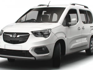Vauxhall E Combo Life 2022 3D Model