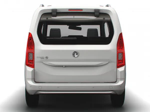 Vauxhall E Combo Life 2022 3D Model